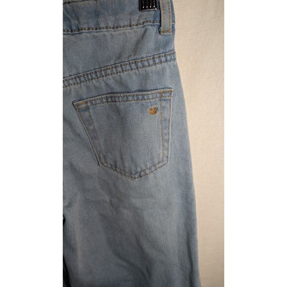 Jessica Simpson Girls Olivia Wide Leg Jeans Sz 7Adjustable waist Light Wash Y2K - Picture 4 of 8